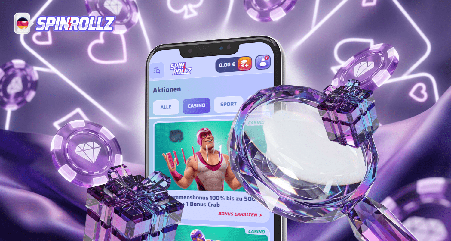 Spinrollz bietet Ihnen eine breite Palette von Belohnungen