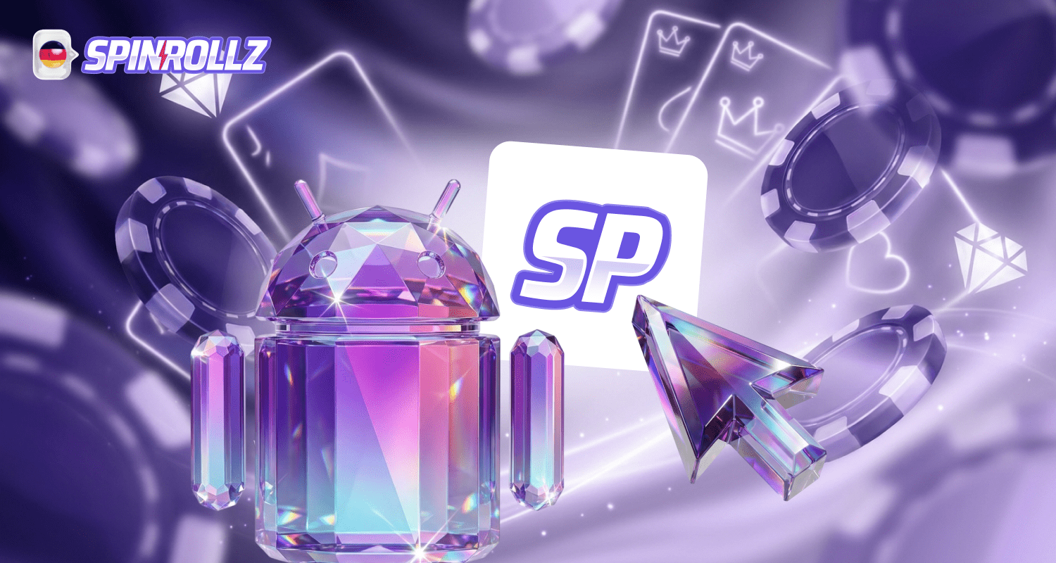 Installieren Sie die Spinrollz Mobile App auf Android