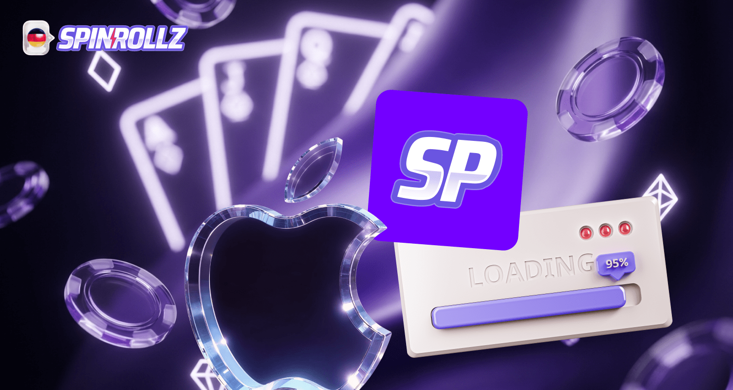 Installieren Sie die Spinrollz Mobile App auf iOS