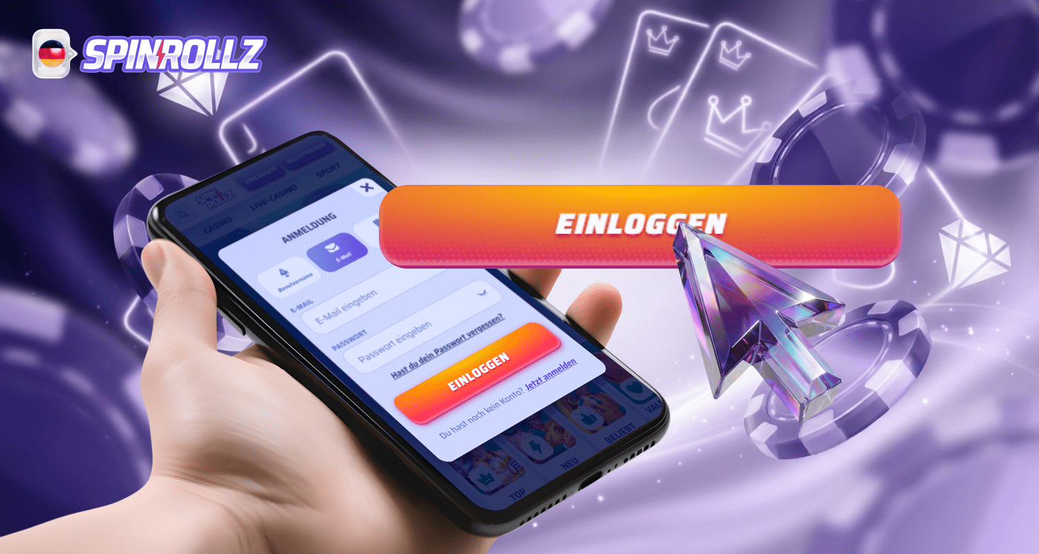 Schneller Einstieg nur im Spinrollz Online Casino