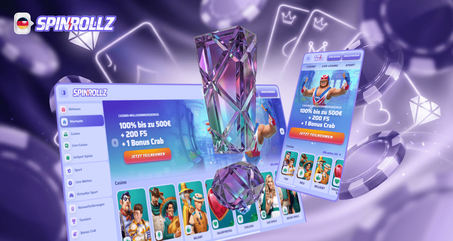 Das beste Online Casino in Deutschland Spinrollz hat wichtige Informationen