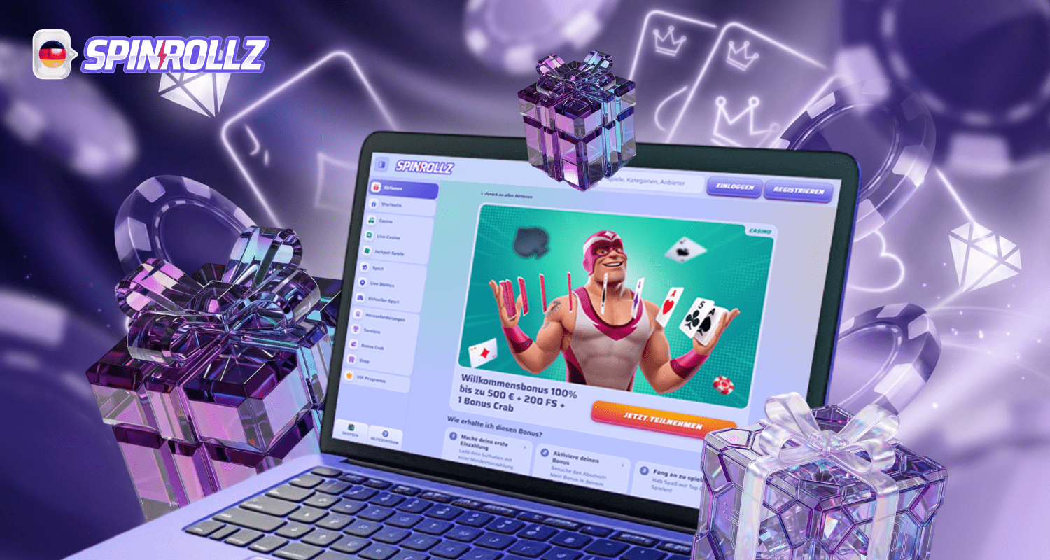 Online Casino in Deutschland Spinrollz gibt das beste Willkommenspaket